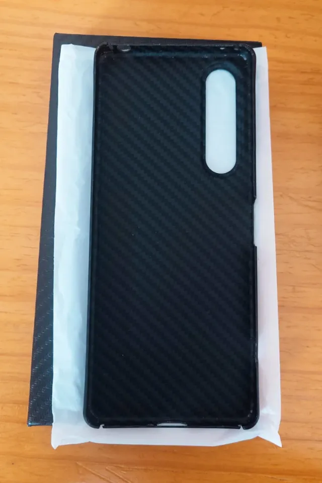 Funda Sony Xperia 1 V efecto carbono