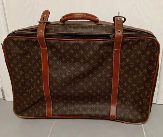 Valigia Louis Vuitton monogram marrone