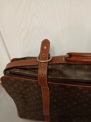 Valigia Louis Vuitton monogram marrone