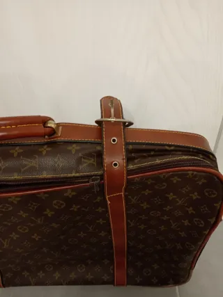 Valigia Louis Vuitton monogram marrone