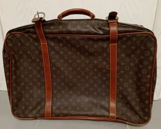 Valigia Louis Vuitton monogram marrone