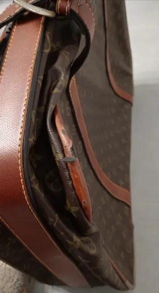 Valigia Louis Vuitton monogram marrone