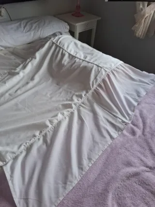 Funda nórdica cuna blanca