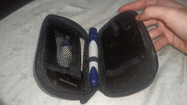 Bolígrafo medidor glucémico