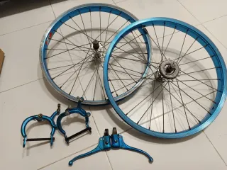 Lote Ruedas California x3 Ambrosio Frenos weinmann