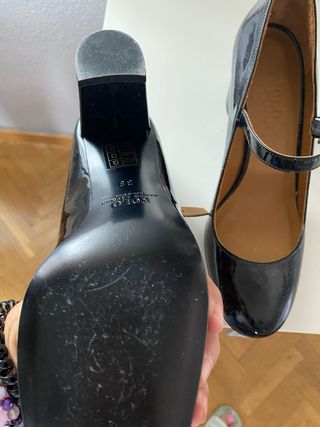 Zapatos Salón Charol Polo Ralph Lauren Negros