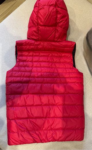 Chaleco Boss Niño Reversible Negro/Rojo