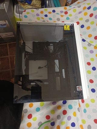 Caja PC Mars Gaming Blanca RGB, + 3*120mm rgb