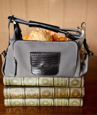 Borsa a tracolla Tod's grigia