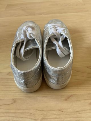 Zapatillas Pull&Bear plateadas