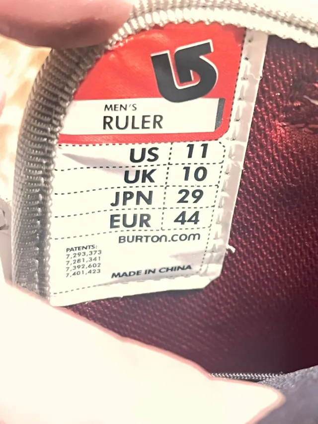 Scarponi Snowboard Ruler Taglia 44