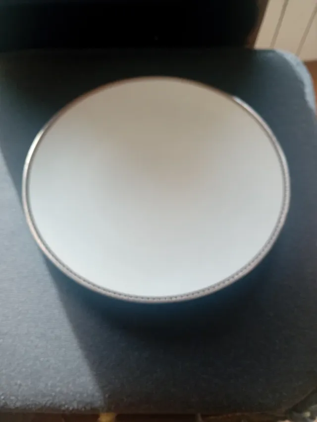 Vajilla Bavaria Porcelana Oro y Blanco