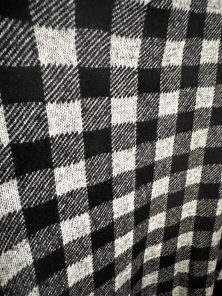 Camiseta invierno manga 3/4 cuadros Vichy