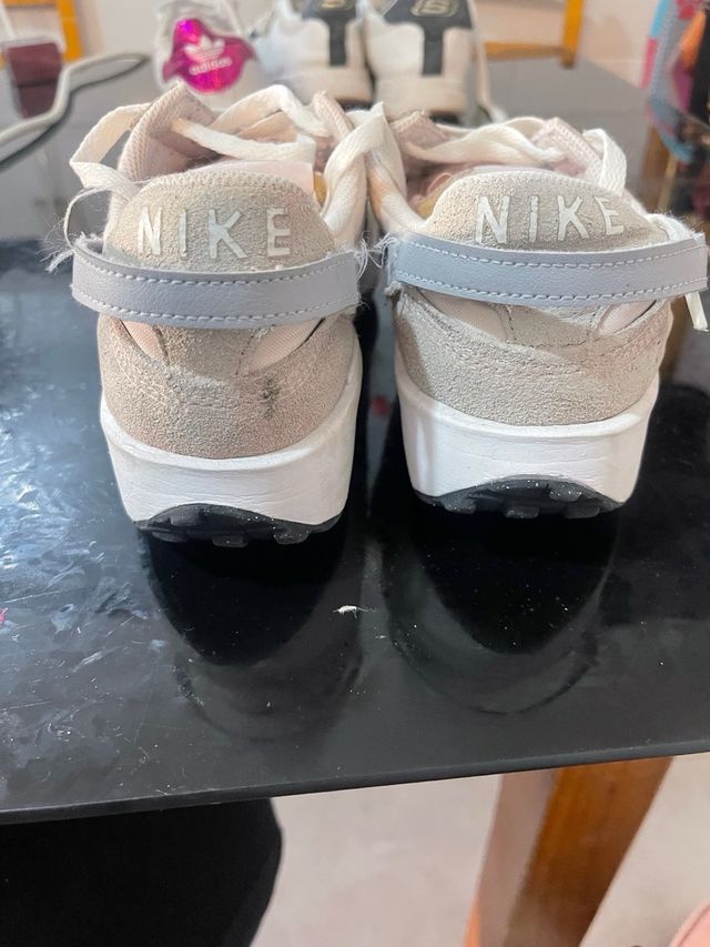 Zapatillas Nike Mujer Talla 39 Beige y Rosa