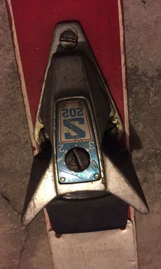 Sci Alpinismo Vintage Anni 60 Rossi