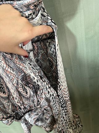 Vestito fantasia pitone manica lunga