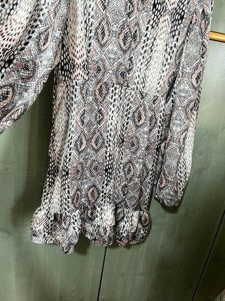 Vestito fantasia pitone manica lunga