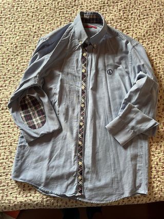 Camisa Kensingtton Street Azul