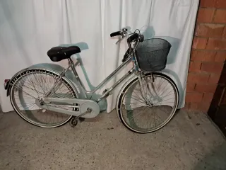 Bicicletta da donna con cestino