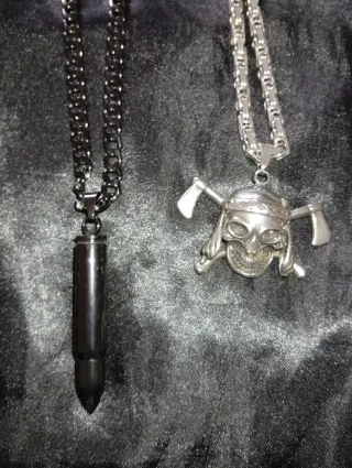 Collares acero inoxidable Cada collar 20€