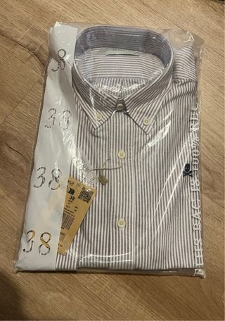 Camisa Scalpers Rayas Rosas y Blancas