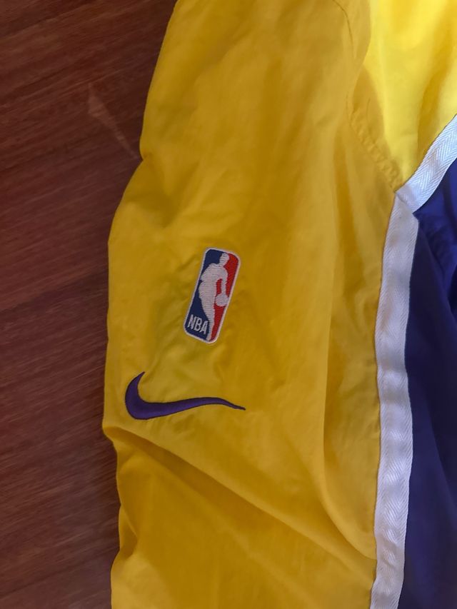 Chaqueta Lakers Morada y Amarilla