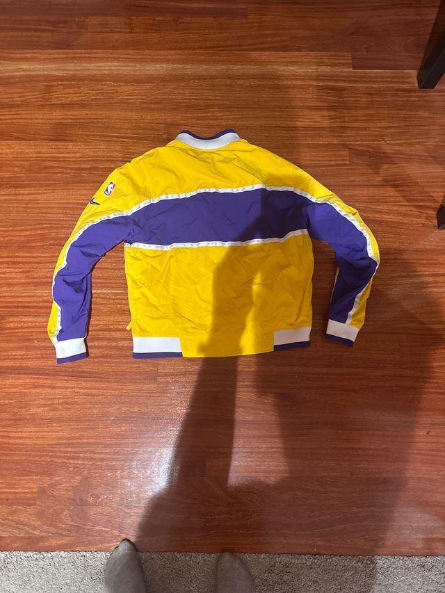 Chaqueta Lakers Morada y Amarilla