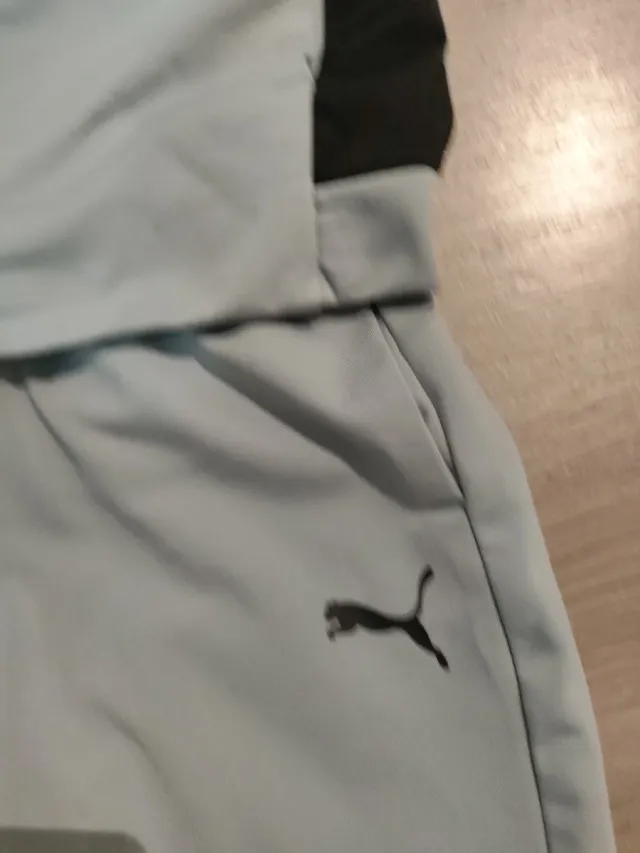 Chándal Puma niño gris y negro