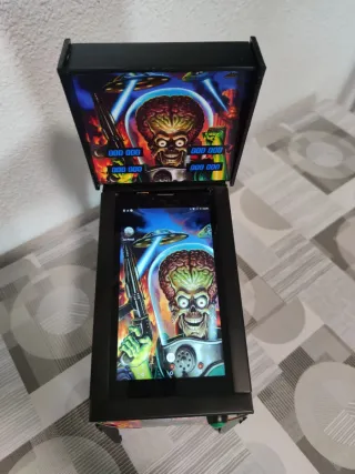 Mini flipper virtuale Mars Attack