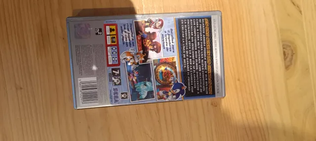 PSP Sonic Rivals 2 Platino SEGA