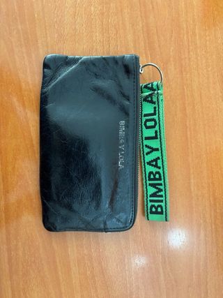 Billetero Bimba y Lola negro y verde