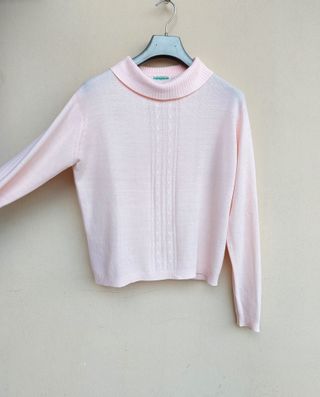 Maglione vintage taglia M colore rosa