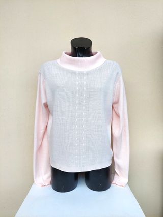 Maglione vintage taglia M colore rosa