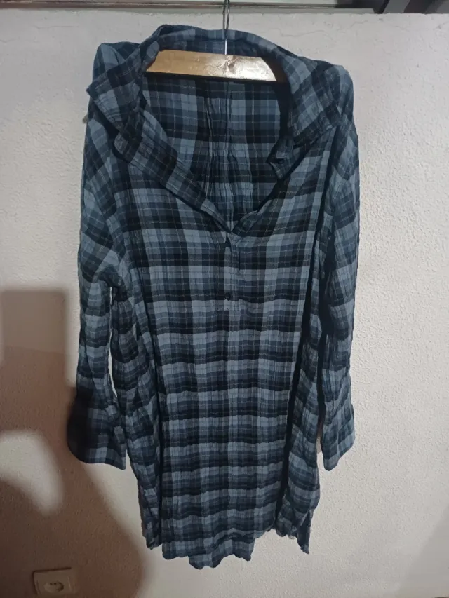 Vestido H&M xadrez tamanho L