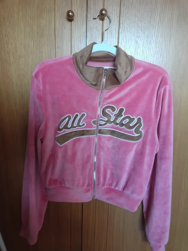 Sudadera  All Star Rosa Talla S