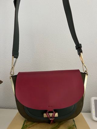 Bolso Parfois rosa y verde