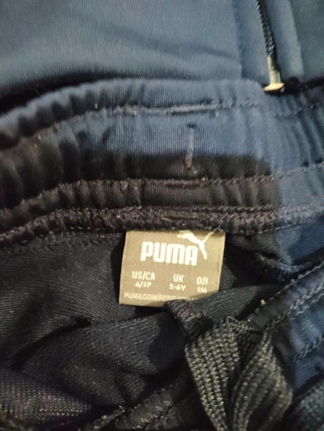 Chándal Puma niño azul y rojo