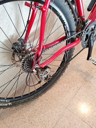 Bicicleta Conor WRC Pro Roja