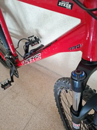 Bicicleta Conor WRC Pro Roja