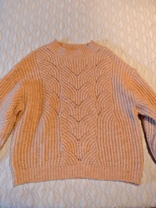 Jersey Mango Marrón anaranjado Punto