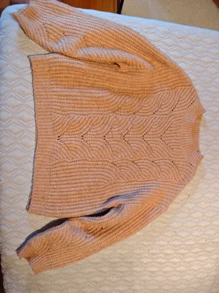 Jersey Mango Marrón anaranjado Punto