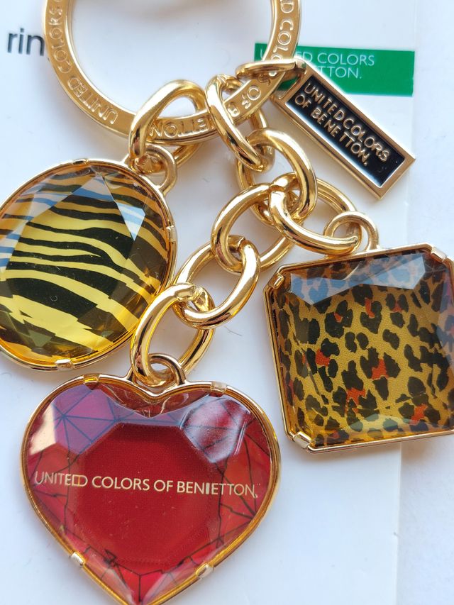 Portachiavi Benetton nuovo