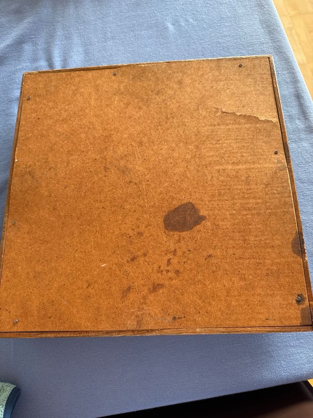 Parche vintage de madera