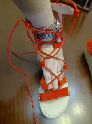 Zapato de fiesta MARYPAZ negro/dorado talla 37