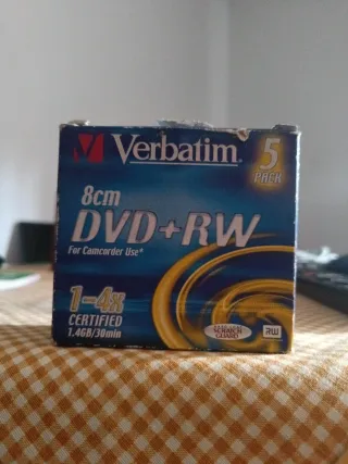 Verbatim 5x 8cm DVD+RW