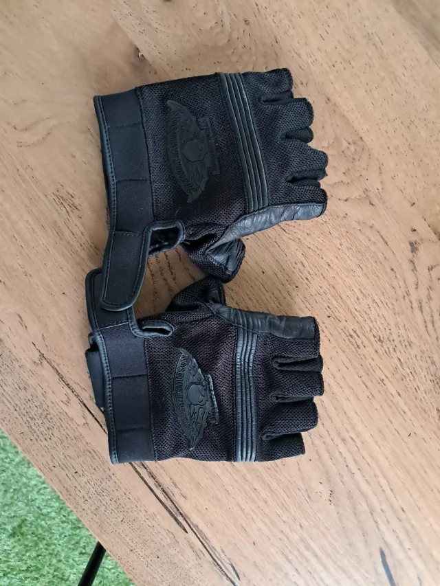 Guanti Moto Harley Davidson Neri