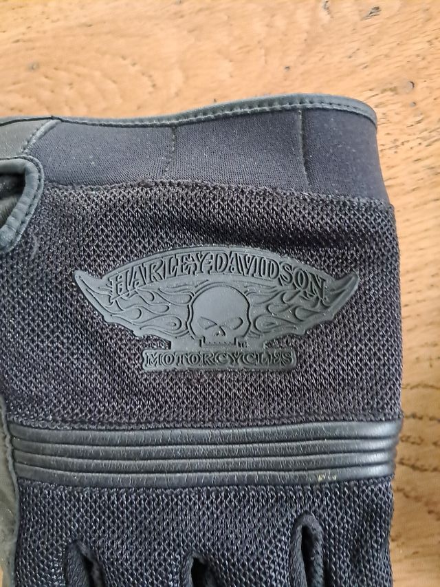 Guanti Moto Harley Davidson Neri