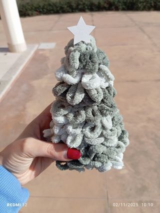 Alberello di Natale fatto a mano
