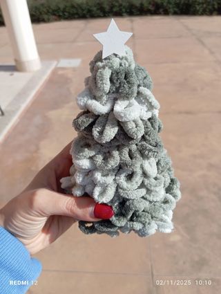 Alberello di Natale fatto a mano