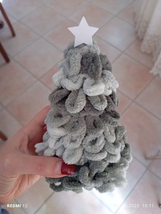 Alberello di Natale fatto a mano